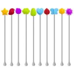 Stir Sticks Reusable Stirrer Silicone (4)